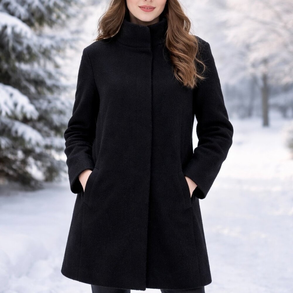 Old Navy Dressy Coat Large Black